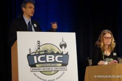 Chris Conrad with Debby Goldsberry at the ICBC conference, San Francisco 2016